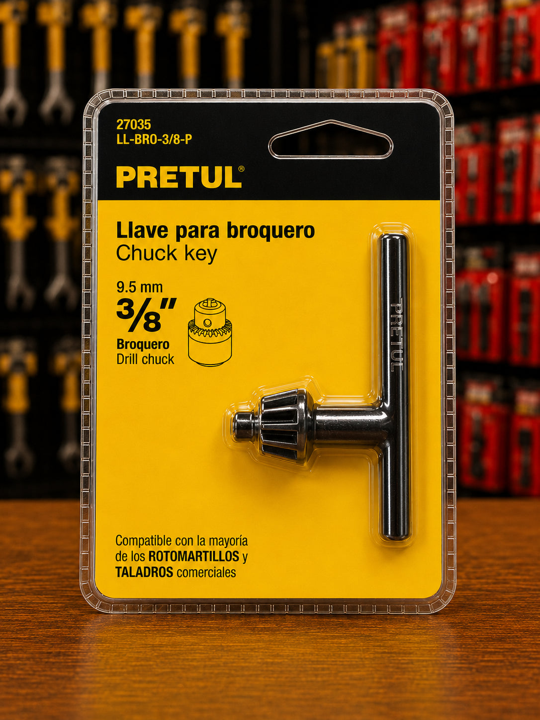 LLAVE PARA BROQUERO