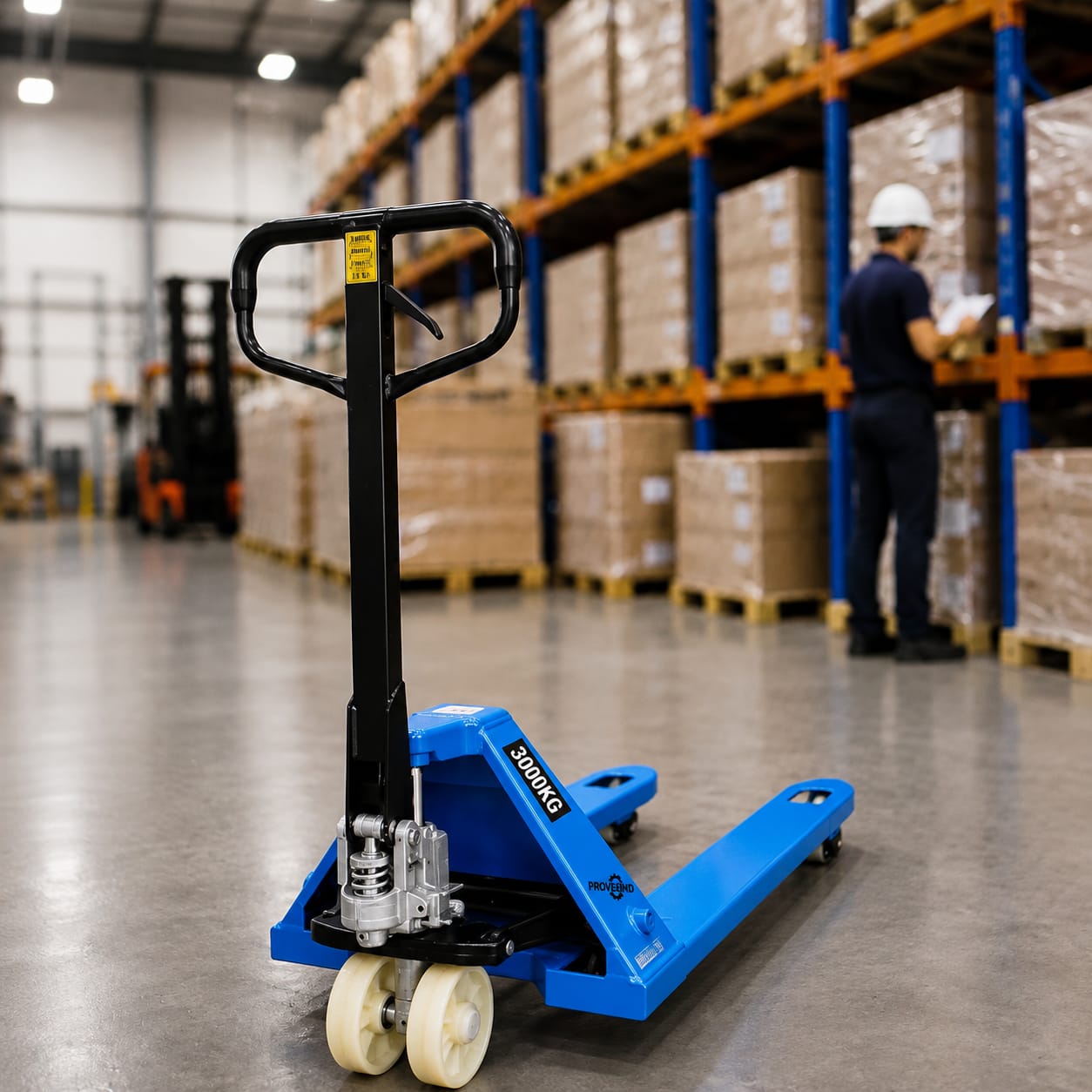 ESTIBADOR MANUAL 3.000 KG – UÑAS 2 Mts