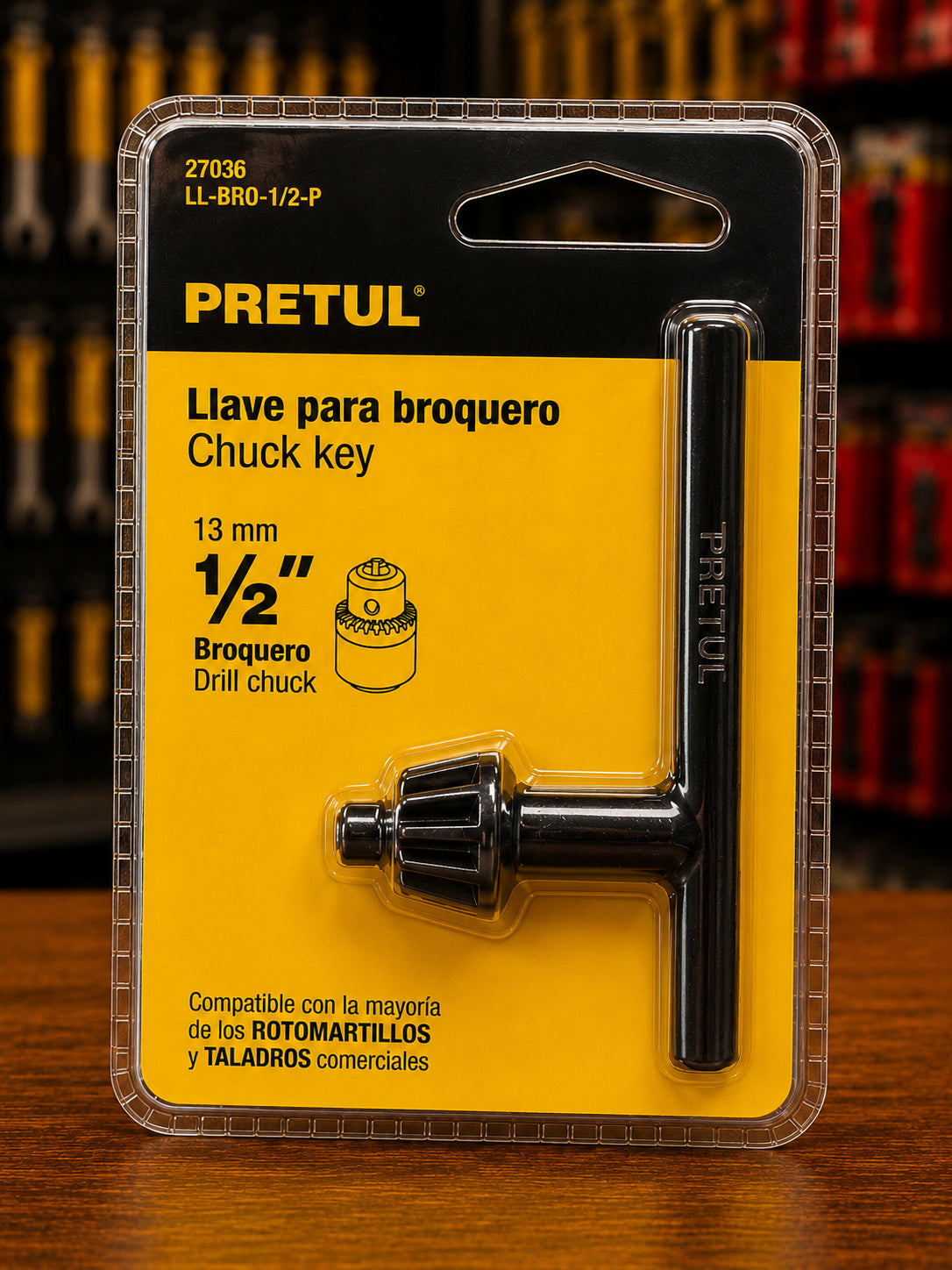 LLAVE PARA BROQUERO 1/2"